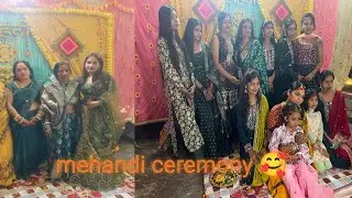 Mehandi ceremony || Jam Kar Dance Huaa