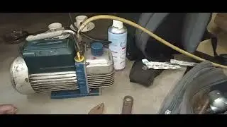 How to vacuum Refrigerator compressor 