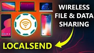 Sharing Files Wirelessly Between Windows, Mac, Linux, iOS & Android!