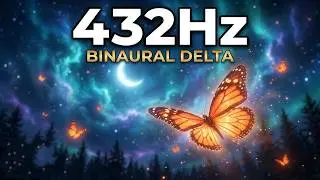 🌌 Endormissement Rapide Garanti - Forêt Nocturne aux Aurores Boréales avec Fréquences Delta