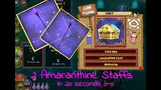 2 Amaranthine Staffs in 2 casts