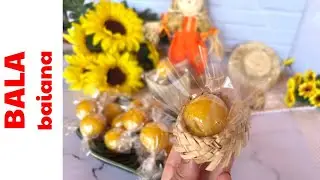 RECEITA PERFEITA DE BALA BAIANA OU BALA DE VIDRO