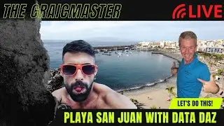 🔴 Playa San Juan Tenerife with Data Daz!