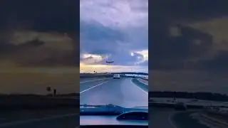 Во время полета ))