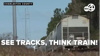 'See Tracks, Think Train' initiative emphasizes safety across South Carolina railroads