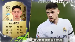 HE'S SO OVERPOWERED!! 🤯 83 Federico Valverde Player Review! FIFA 22 Ultimate Team