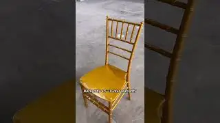 Bright gold chair trending again do you know?The bright gold pp chiavari chair is stunning