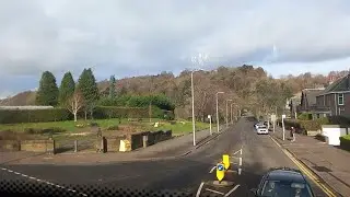 Bus tour on Perth Road ||Dundee Scotland