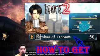 How to Get Wings of Freedom Skill - AOT 2 Final Battle