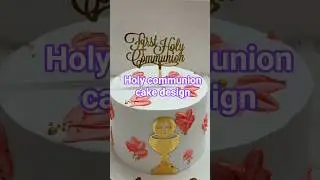 first holy communion cake #viralvideo #viralshorts #cake #holycommunion #floral