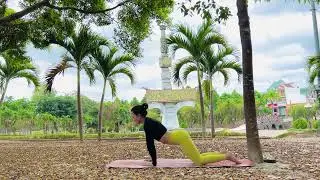 Home Stretching Routine | Short Dress yoga | All- Levels Effective