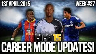 FIFA 15: CAREER MODE UPDATES - 01/04/15 - Costa, Opara, Zaha & more!