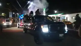 Cabalgata Nocturna en el municipio de Comala