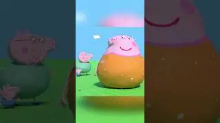 Mentos & Coca-Cola take out Peppa Pig's family 🥤 #peppapig #mentos  #cocacola