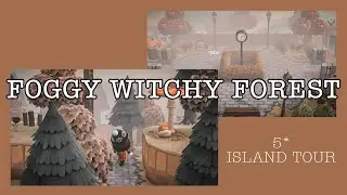 FOGGY AUTUMN ISLAND TOUR | Animal Crossing New Horizons 5* Island