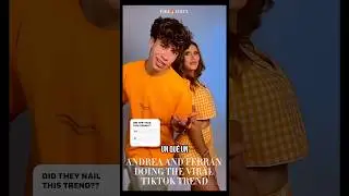 LOVE THIS DUO❤️!! - FERRAN AND ANDREA DOING The Viral TIKTOK TREND- @royaltyfam