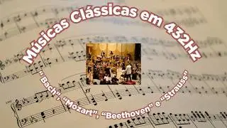 🎼 Estude com os Mestres da Música Clássica em 432Hz para Foco Profundo #OProfessor01 #432Hz #Música