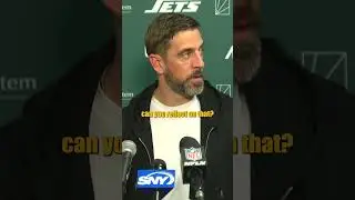 Aaron Rodgers was NOT having it 👀 #NFL #football #jets