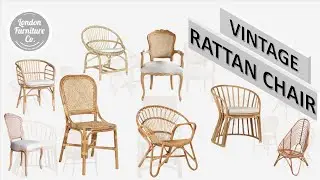 VINTAGE RATTAN CHAIR