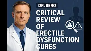 ED After 50: What Dr. Berg Gets Wrong About &ldquo;Natural Cures&rdquo; (A Critical Breakdown)