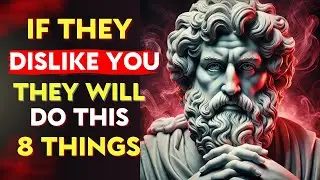 WARNING! 8 Subtle Signs That Someone Dislikes You and Is Hiding It | Stoic Philosophy
