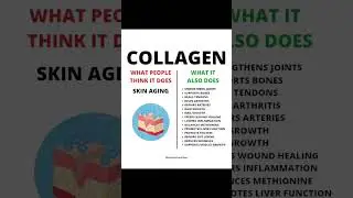 Collagen|skin aging #bones #joints #arthritis #hairgrowth #nailsgrowth #eyesight #guthealth#benefits