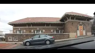 Beautiful but Under Renovation Rhinecliff Amtrak Train Station near Rhinebeck, NY