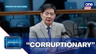 Lacson: Only 40% or less of flood control funds go to projects | Storycon