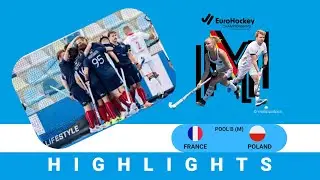 France vs Poland | Highlights | Men's EuroHockey Championship 2025