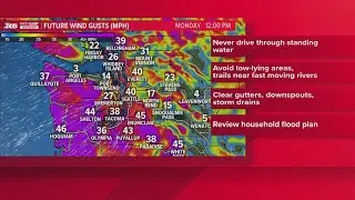National Weather Service tips during periods of heavy rainfall