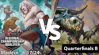 Boros Energy VS Eldrazi Tron Modern RCQ Quarterfinal B [MTG]