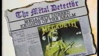 MEGADETH INTERVIEW 1988 MTV HEADBANGER'S BALL, JEFF YOUNG!