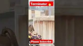 Terminator Is In Pubg Mobile 😱 #terminator #shorts
