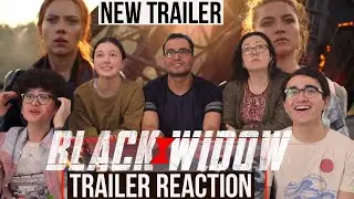 BLACK WIDOW NEW TRAILER REACTION! | MaJeliv Reactions || origin of Natasha&rsquo;s Super Power: &lsquo;Family&rsquo;