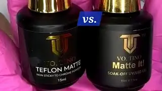 ᴛᴇꜰʟᴏɴ ᴍᴀᴛᴛᴇ Vs 𝗠𝗮𝘁𝘁𝗲 𝗜𝘁! matte topcoat differences