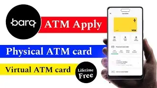 Barq app Apply physical ATM card | how to apply barq app virtual atm card | barq app atm apply kare