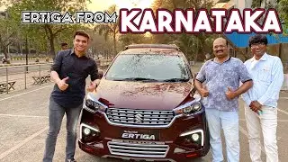 Ertiga Urban Red From Karnataka Modified Ambrel Interior & Much More || 📞9321811482