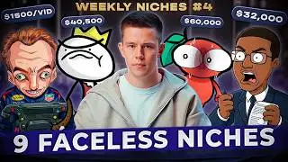 9 Faceless YouTube Niches To Get Rich | NICHE DIGEST