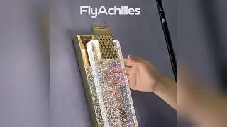 Crystal Bubbles Strip 3-Step Dimming Post-Modern LED Light