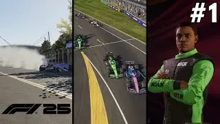 Points on Debut! My First Formula 1 Race as a Rookie | F1 25