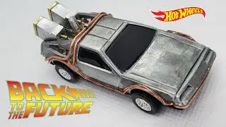 Back To The Future Hot Wheels Custom
