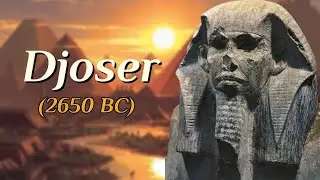 King Djoser #djosr #history #egypt #ancientegypt #pharaoh #pyramid