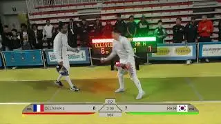 Luxardo World Cup 2025 SMS - L64 - Leandre Ollivier FRA v Ha Hansol KOR