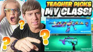 Warzone, but My Teacher Builds MY Class! *Meta Maybe?*