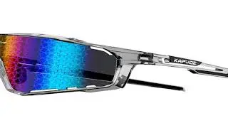 KAPVOE New Technology Nano Lenses Cycling Glasses Outdoor Sports Sunglasses Bike Eyewear Men Women M