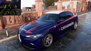 Alfa Romeo Giulia Quadrifoglio | Forza Horizon 5 | Thrustmaster T300 Ferrari 599 EVO