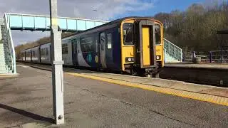 150270 departing central station Northern trains 2H01 Sheffield to Cleethorpes 10:45 23/2/2024
