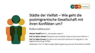 #03 DeZIM_talk: Wie geht die postmigrantische Gesellschaft mit ihren Konflikten um?