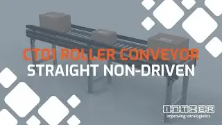 CT01 Roller Conveyor Straight Non Driven | Inther Conveyor Equipment