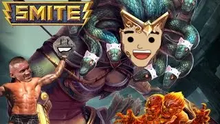 MEDUSA GETS RKO'ED! (Smite Funny Moments)